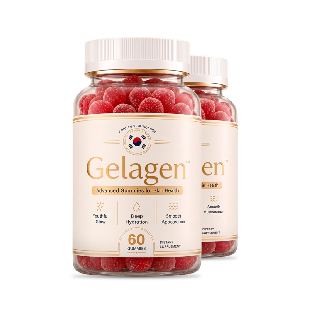 Gelagen skin-health gummies two-bottle pack